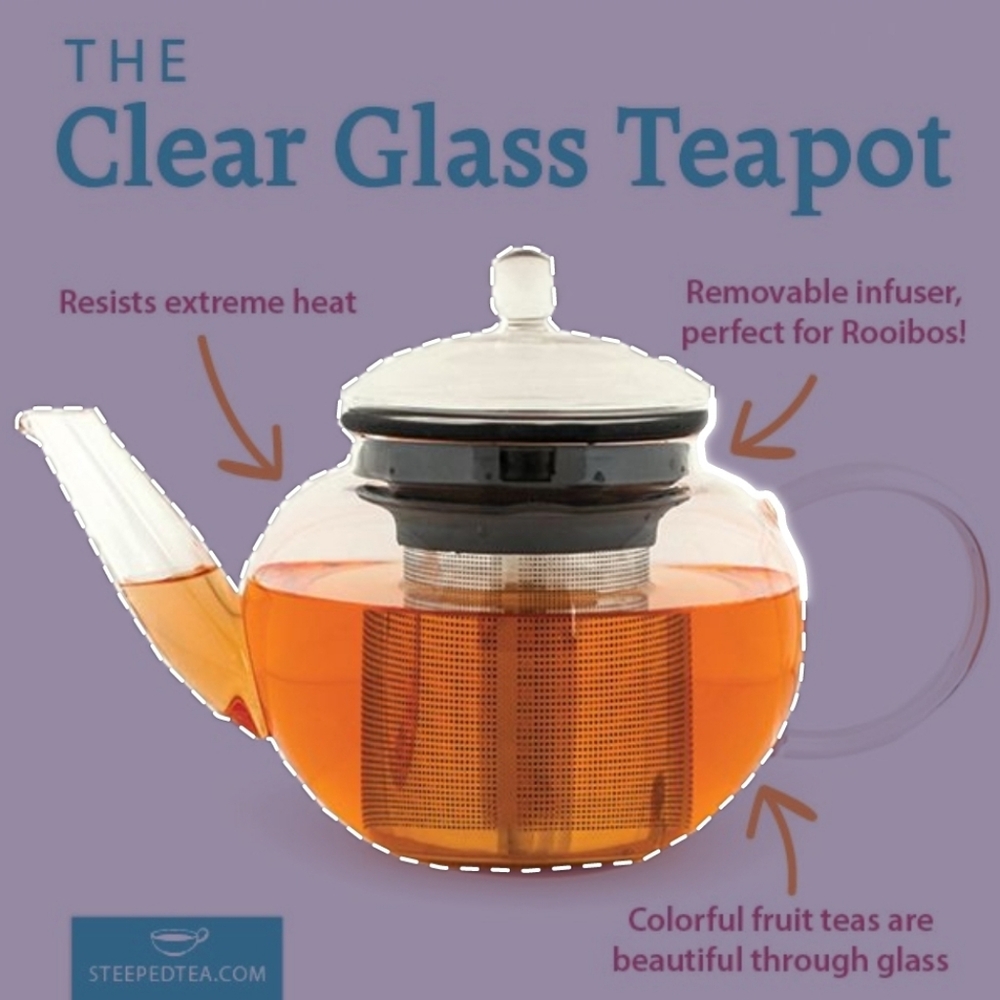 The Steeped Tea Company Tea Pot & Matching Tea Lovers Cup